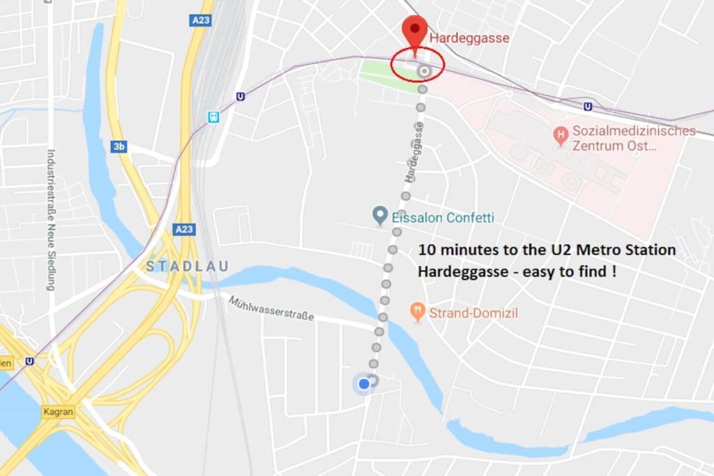 Town House Near Metro & Vienna City Center المظهر الخارجي الصورة